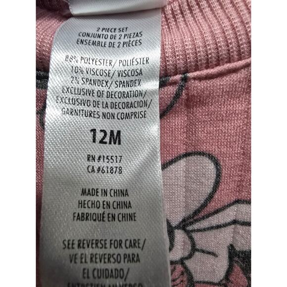 Disney Baby Minnie Mouse Pink Sweatshirt – Size 12M - Picture 15 of 15